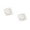 2Pcs Silver Square Floor Drain with Precise Cutouts for Easy Cleaning 8