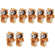 10Pièces Bracelets Tape Animaux Doux Pour Enfants, Couleurs Assorties