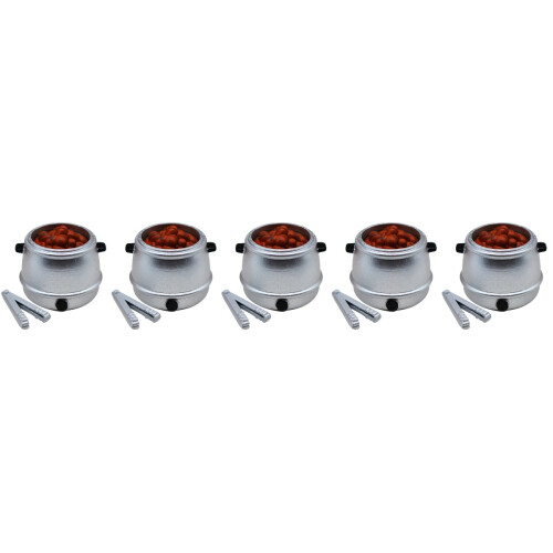 5Ensembles Petits Pots Cuisine Miniatures Pour Décor Maison De