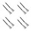 8Stk Retractable Drum Wire Brush Sticks Aus Schwarz Für Drum 6