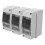 15Pcs IP65 White ABS Plastic Distribution Box with Transparent Cover 3