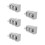 15Pcs IP65 White ABS Plastic Distribution Box with Transparent Cover 7