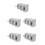 15Pcs IP65 White ABS Plastic Distribution Box with Transparent Cover 8