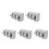 15Pcs IP65 White ABS Plastic Distribution Box with Transparent Cover 9