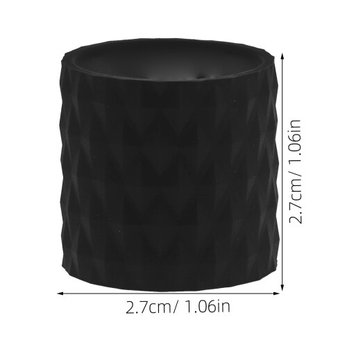 3Paren Fietsstuur Eindkap Zwart Silicone Quick Release Bescherming 1
