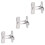 3Stk Buckle Lock Für Türen Schränke Robust 6