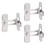 3Stk Buckle Lock Für Türen Schränke Robust 7