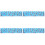 4Pcs Bass Guitar Chord Reference Poster Blue Coated Paper for Learning 7