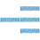 4Pcs Bass Guitar Chord Reference Poster Blue Coated Paper for Learning 8