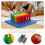 2Sets Pädagogisches Steckbrett Aus Kunststoff Für Kinder 6