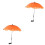 2Stk Stroller Uv-Schutz Orange Mit Klemme Für Kinderwagen 9