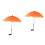 2Stk Stroller Uv-Schutz Orange Mit Klemme Für Kinderwagen 10