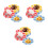 450Pcs Multicolor Paper Party Safe and Convenient 8