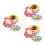 450Pcs Multicolor Paper Party Safe and Convenient 9