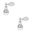 2St Glitter Highlighter Spray Zilverwitte Make-Up Tool Voor Vrouwen 1