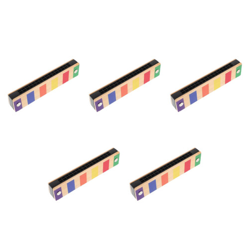 5St Speelgoed Voor Kinderen, Dubbele Rij Mondharmonica 2