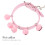 Collier Rose + Laisse, Cloche Pour Sorties 7