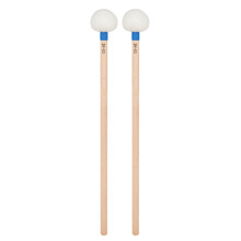 2Stk Blaue Filz Drum Hammer Mit Robustem Holzgriff Für Percussion