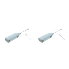 2Stk Tragbarer Elektrischer Farbmischer Blau Für Pigmente Und Gouache