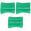 3Pièces Pad Vert Peluche Pour Lit Hamster Chat 8