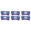 6Pcs Blue Hard Hat Sun Shield Visor Neck Protection for Workers 4