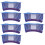6Pcs Blue Hard Hat Sun Shield Visor Neck Protection for Workers 6