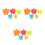 15Pcs Interactive Plastic Nesting Cups for Kids Early Development 8