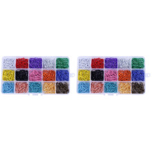 900Pcs Assorted Color Metal Pins Durable Safety Pins