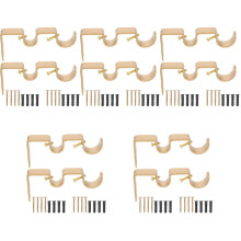 10Sets Goldfarbener Vorhanghalter Aus Massivem , Fest & Langlebig