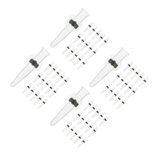 64Pièces Tubes Nutrition Fleurs Avec Design Facile Fixer