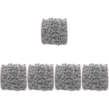 5Rollen Duurzame ABS Parelketting Voor DIY Bruiloft En Feest