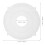 4Pcs White PU Ceiling Light Covers Classic Retro Pendant Lamp Plates 2