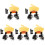 5Pièces Bonnets Perruque Oreilles De Chat 4