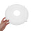 4Pcs White PU Ceiling Light Covers Classic Retro Pendant Lamp Plates 6