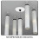 4Pcs White PU Ceiling Light Covers Classic Retro Pendant Lamp Plates 7