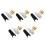 5 Sets Saxophone Mouthpiece Altosoprano Protective Cap Pad Saver 11