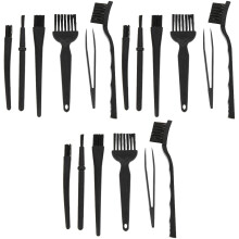 3Sets Langlebige Schwarze Tastatur-Reinigungsbürsten Für Heimgebrauch