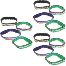 12Pcs Assorted Color Elastic Headbands for Women Party and Daily Wear