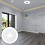 4Pcs White PU Ceiling Light Covers Classic Retro Pendant Lamp Plates 9