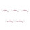5Pièces Lunettes Construction Ergonomiques Antibuée Multicolores 5