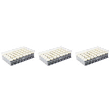 120Stk Schwarze Finger Stempelkissen Ideal Für DIY Und Bastelspaß