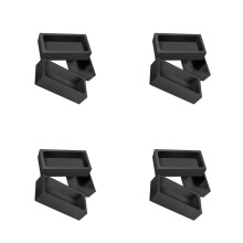 12Pièces Moule En Graphite Noir Résistant Pour Fusion Métal Pétrole