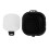 Tragbarer Pinselreiniger Silikon Pinsel Wasch Eimer Schwarz 1
