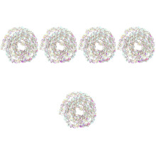 5Stk Dekorative Strasskette, Multifarbig, Robuste DIY Kleid Veredelung