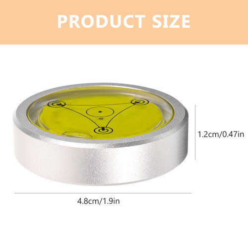 4Pcs Professional Plastic Vinyl Disc Stabilizer for Audio Turntables 1