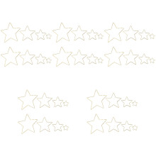 20Stk Goldfarbene Metallringe Für DIY Und Hochzeitskränze