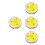 4Pcs Professional Plastic Vinyl Disc Stabilizer for Audio Turntables 9
