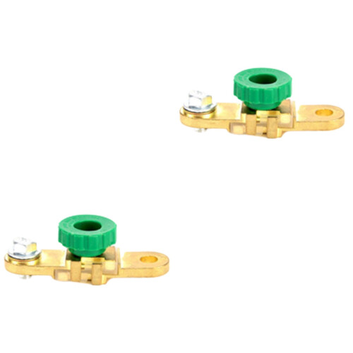 2 Pcs 10Mm Durable Universal Car Battery Disconnect Switch Isolator 2