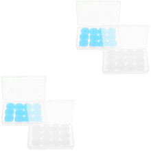 24Paires Bouchons D’oreille Silicones Miniatures Pour Adultes Sport