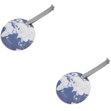 2PiĂšces Tags Pour Femme Carte PVC Portable